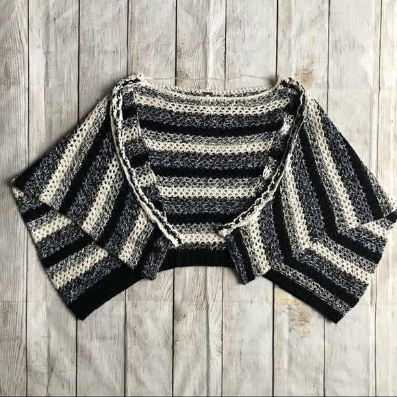 Free People Sweaters - Free People Oversized Cropped Sweater XS